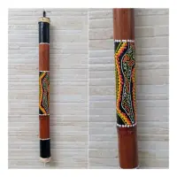 Palo De Lluvia Artesanal 60 Cm Bamboo Importado Indonesia Modelo B