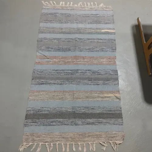 Alfombra Artesanal Premium 90 X 150 Cm Importada De India
