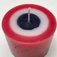 Velon Ojo Turco Proteccion Y Armonia Vela Aromatica X Unidad Rojo
