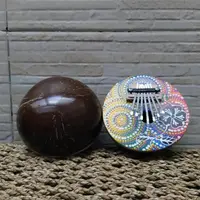 Kalimba Instrumento Viento Coco Artesnal Importado Indonesia Mix