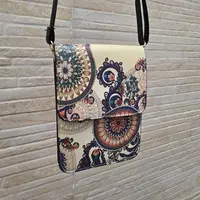 Cartera Sobre Estampada De Mano Hindu Importado Pushkar