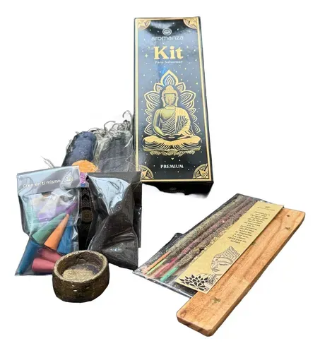 Kit Premium Aromanza Completo Para Sahumar Ideal Regalito Om Mix