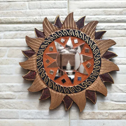 Espejos Decorativos Importados Indonesia 20 Cm Venecitas