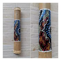 Palo De Lluvia Artesanal 30 Cm Bamboo Importado Indonesia