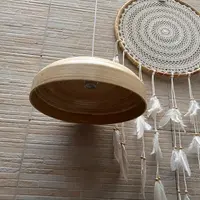 Lampara Artesanal Colgante En Bambu Import Indonesia Techo Bambú