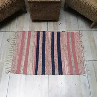 Alfombra 60x90 Cm Hindu Felpudo Recibidor Costado O Pie Cama