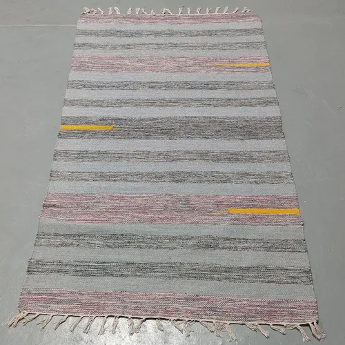 Alfombra Artesanal Premium 90 X 150 Cm Importada De India