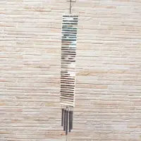 Llamador De Angel Importado Indonesia Con Vidrio Remolino