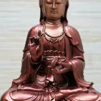 Estatuilla Kwan Yin Traida Indonesia 30 Cm Apto Exterior Zen Óxido