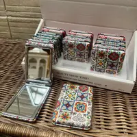 Espejo De Cartera Doble Cuadrado Mayorista Pushkar Regalaría