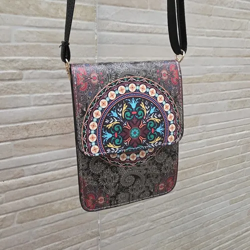 Cartera Sobre Estampada De Mano Hindu Importado Pushkar