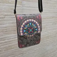 Cartera Sobre Estampada De Mano Hindu Importado Pushkar