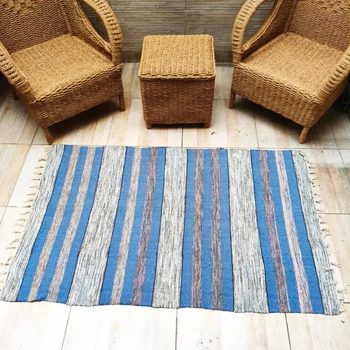 Alfombra Artesanal Premium 90 X 150 Cm Importada De India