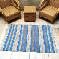 Alfombra Artesanal Premium 90 X 150 Cm Importada De India