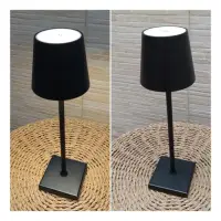 Lámpara Velador Fanal Led Touch Inalámbrica 38cm Importado