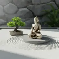 Estatuillas De Buda Importadas De Indonesia Pushkar Tienda Blanco