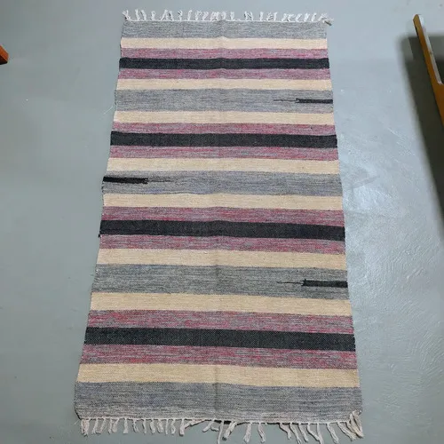 Alfombra Artesanal Premium 90 X 150 Cm Importada De India