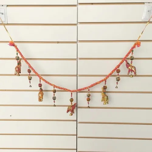 Toran Móvil Decorativo Elefante Ganesha 1 Metro Importado
