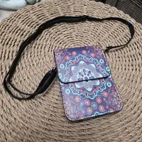 Cartera Sobre Estampada De Mano Hindu Importado Pushkar