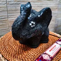 Lámpara Velador Elefante Venecita Hecha A Mano India Pushkar