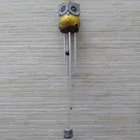 Llamador De Ángel Búho Madera Importado Indonesia