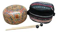 Tambor  Oval  De Lengua Instrumento Artesanal Import. India