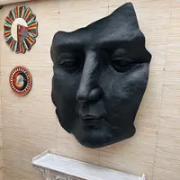 Mascara Cara Buda 1.4 Metros Resina Apto Exterior Gigante