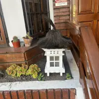 Farol Fanal De Bali Madera/vidrio Importado Indonesia Unico Mix