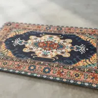 Felpudo Tapete Alfombra Puertas Importado India 60 X 40 Cm  60 Cm 40 Cm Modelo 3