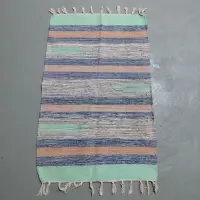 Alfombra 60x90 Cm Hindu Felpudo Recibidor Costado O Pie Cama
