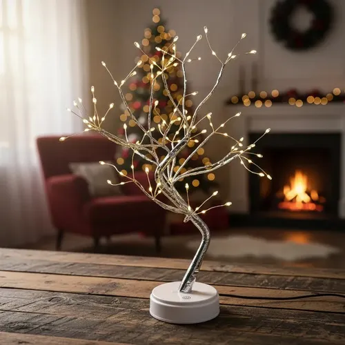 Arbol C Luces Led Pushkar Tienda Importado Decoración