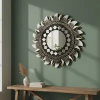 Espejo Importado De Indonesia 40 Cm Venecitas Artesanal 