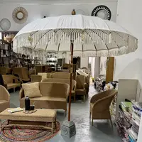 Sombrilla Con Base Piedra Importada Indonesia Pushkar Tienda Natural Lisa