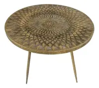 Mesa Arrimo Apoyo Ratona Metal Importada Decoracion Pushkar