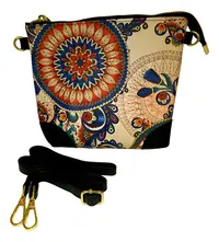 Cartera Bolso Estampada De Mano Hindu Importado Pushkar