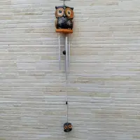 Llamador De Ángel Búho Madera Importado Indonesia