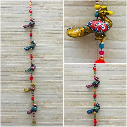 Movil Decorativo Tiras De Resina Importadas India Variedad