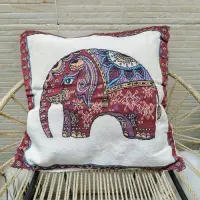 Fundas De Almohadon De 40 X 40cm  Patchwork De India Modelo 6