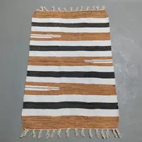 Alfombra 60x90 Cm Hindu Felpudo Recibidor Costado O Pie Cama