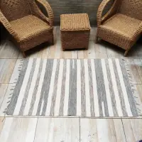 Alfombra Artesanal Premium 90 X 150 Cm Importada De India