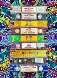 Sahumerios Satya X 15g (13 Varillas Aprox) Importados India Mix