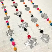 Juego X 4 Móviles Colgantes Chapa Importados India Cortinas