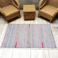 Alfombra Artesanal Premium 90 X 150 Cm Importada De India
