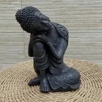 Estatuillas De India Buda 23 Cm Alto Resina Importado Deidad