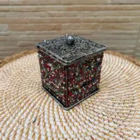Alhajero Cajoneras Chico Mostacillas Artesanal De India Impo Mix