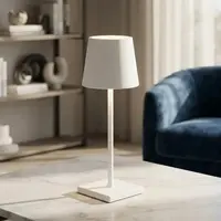 Lámpara Velador Fanal Led Touch Inalámbrica 38cm Importado