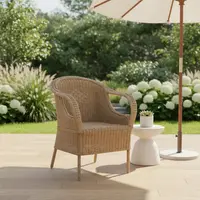 Silla Sillón Artesanal En Fibras Naturales Apto Galeria