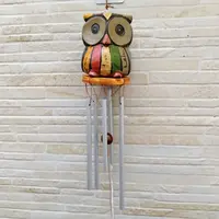 Llamador De Ángel Búho Madera Importado Indonesia