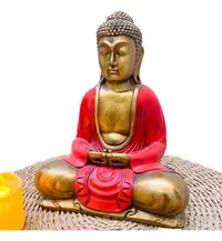 Buda Meditando 30 Cm Estatua Original Importada Oriente 