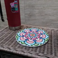 Posa Pava Fuente En Ceramica Redondo Importado Oriente